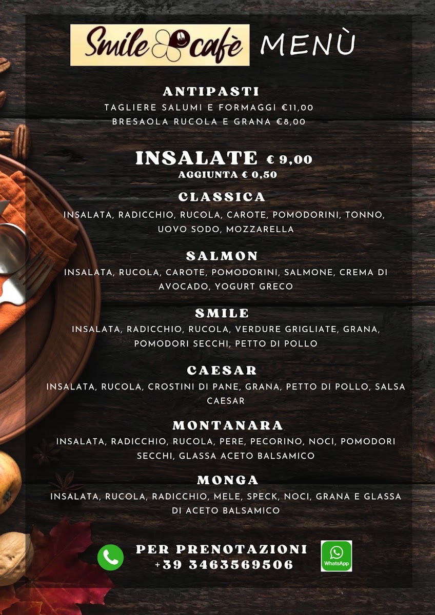 Smile Café - Caffe & Cucina Photo Menu 1