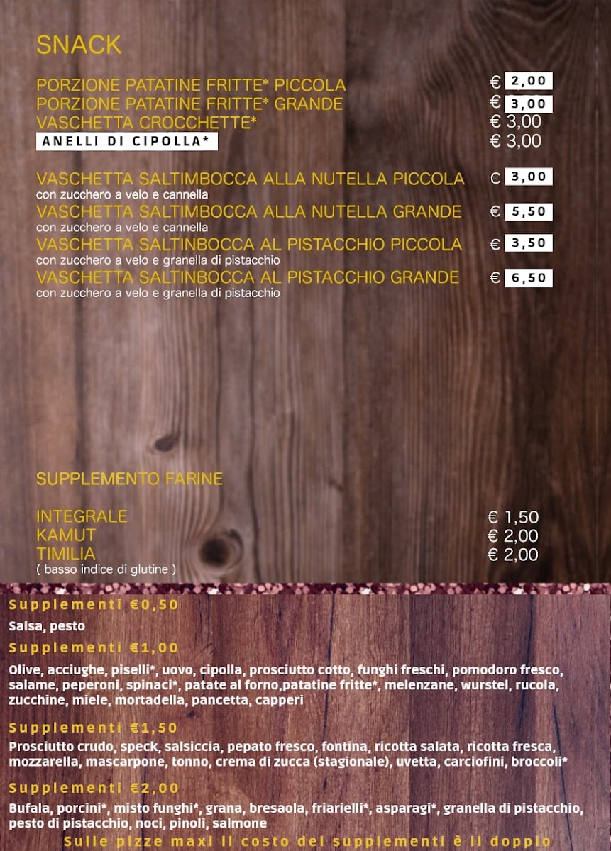 Pizzeria Tutto Pizza Photo Menu 5
