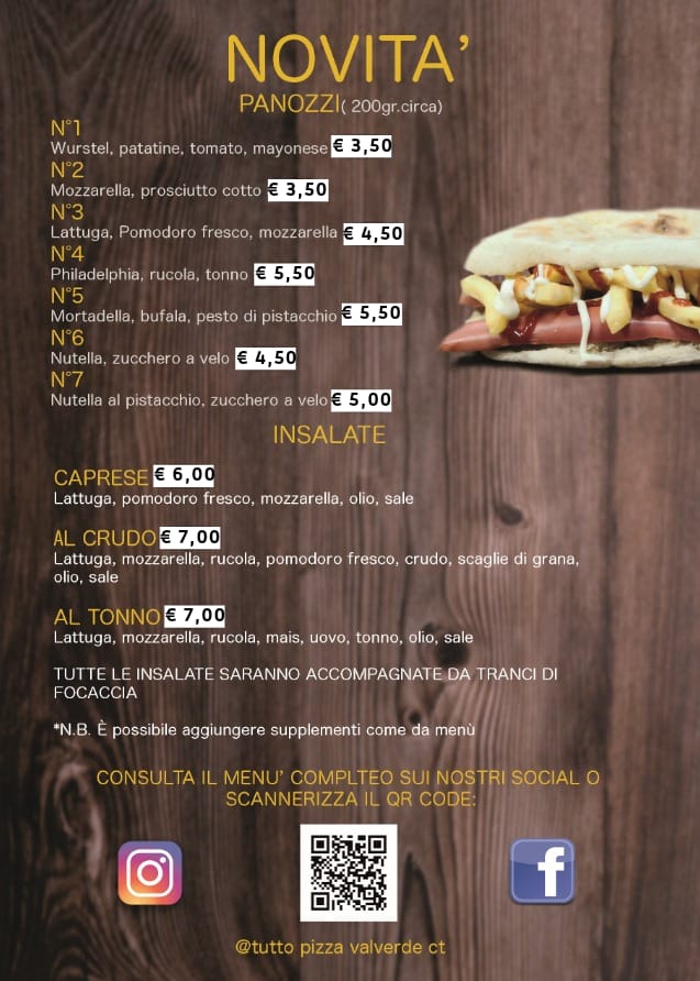 Pizzeria Tutto Pizza Photo Menu 6