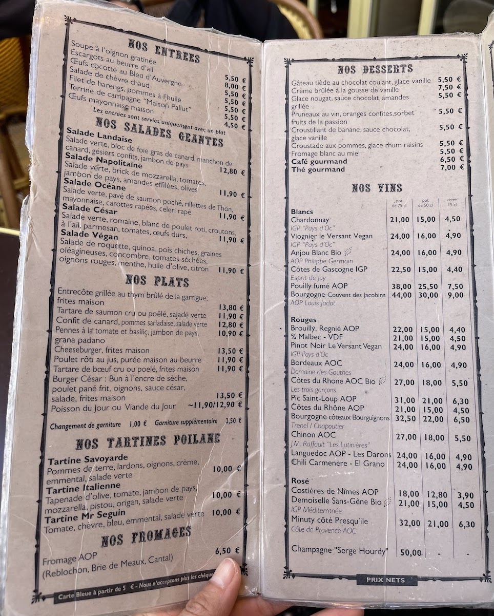 Bo Man Café Photo Menu 1