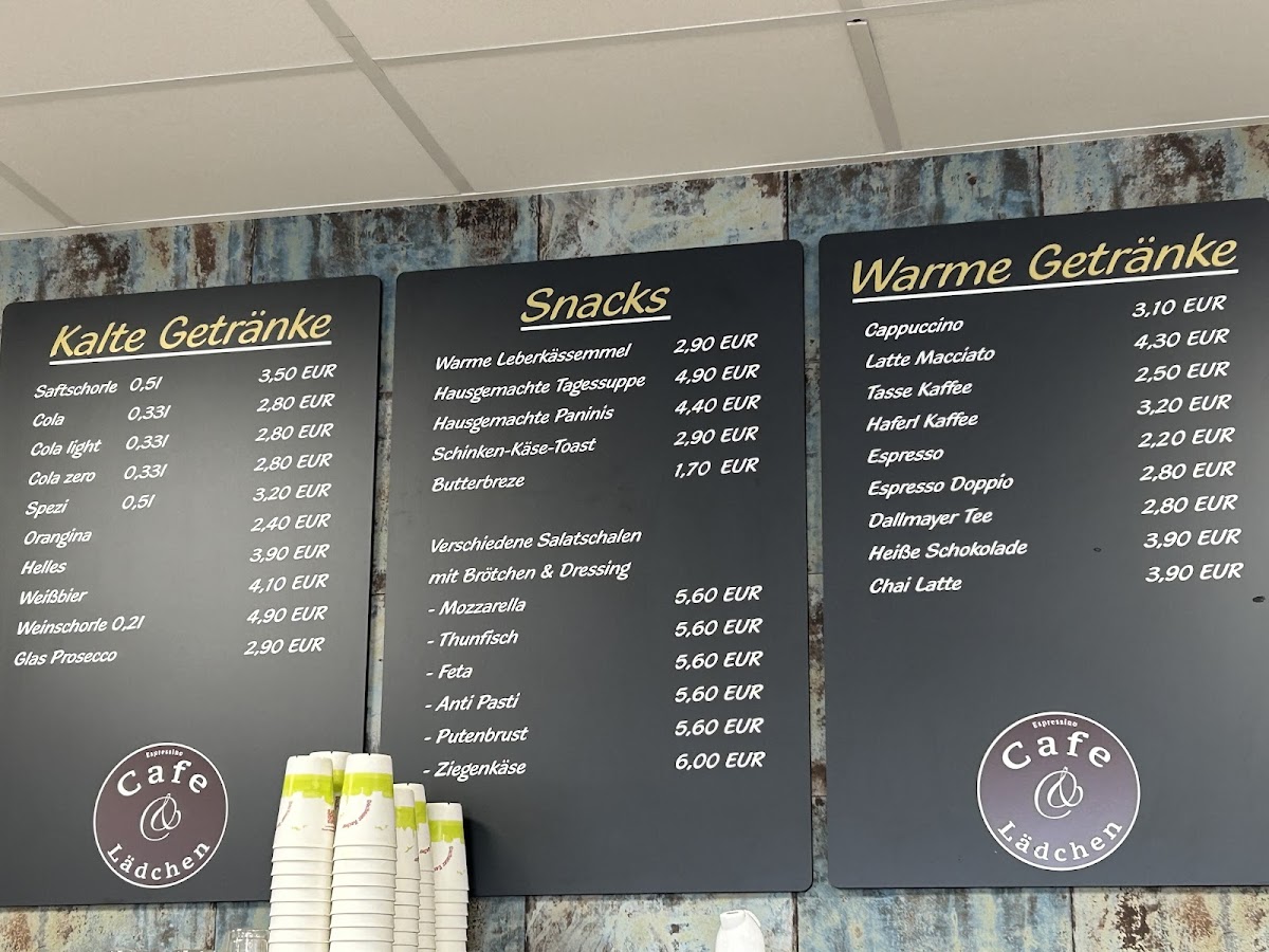 Espressino Photo Menu 1