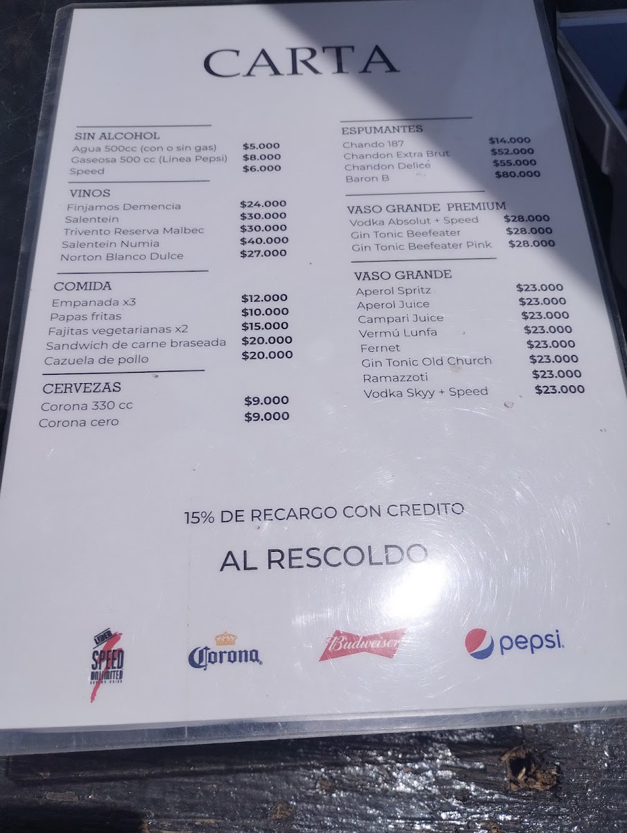 Al Rescoldo restaurante de campo Photo Menu 2