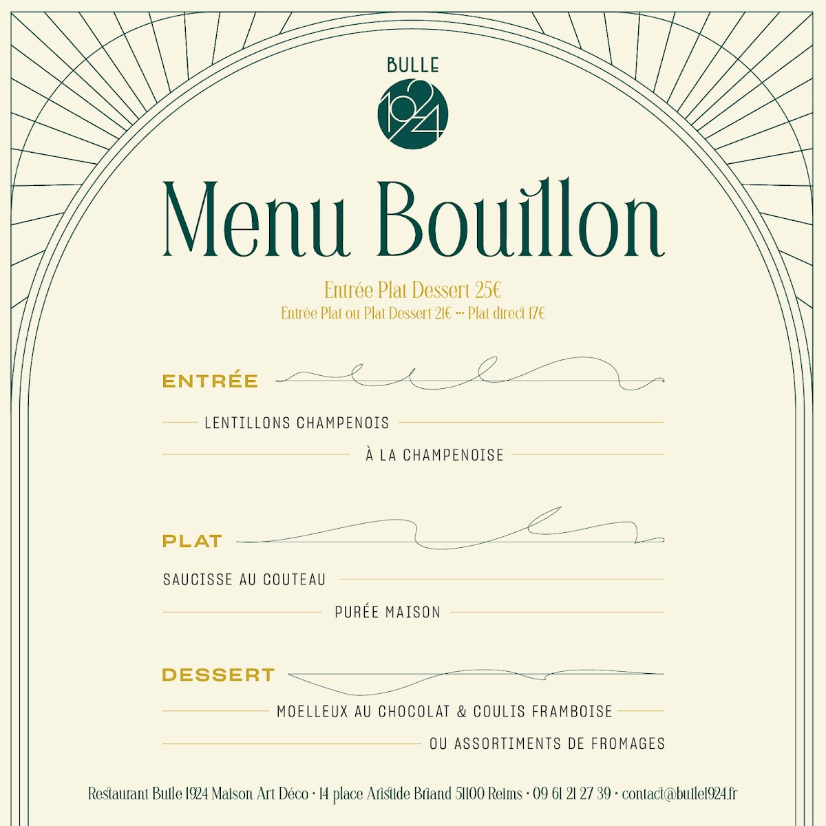 Bulle1924 Photo Menu 3
