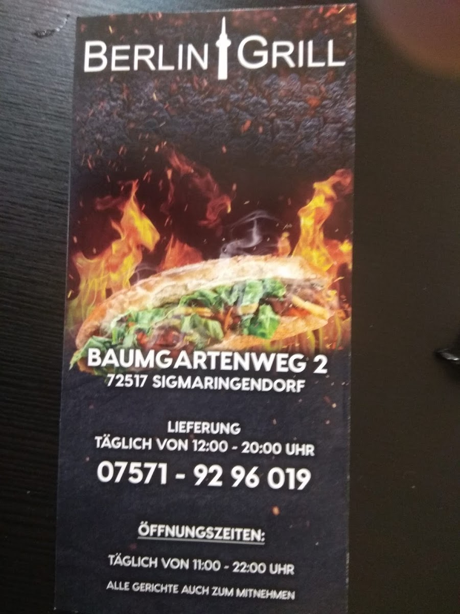 Berlin Grill Photo Menu 7