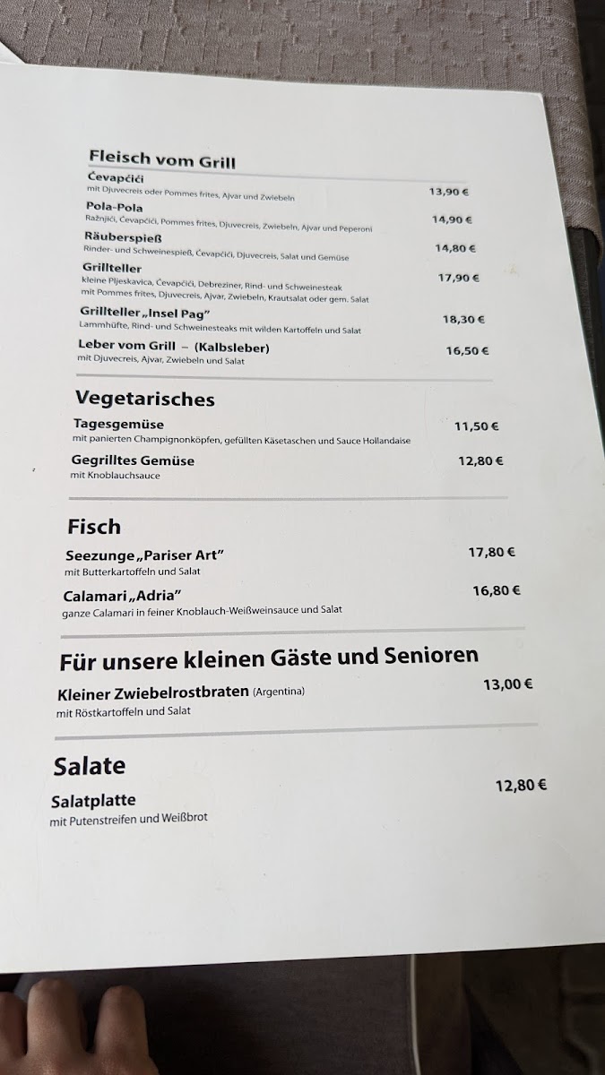 Sportheim Sirnau Photo Menu 6
