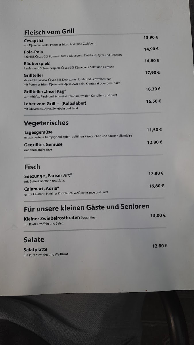 Sportheim Sirnau Photo Menu 7