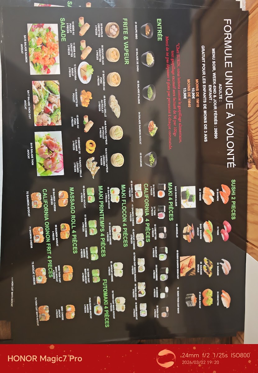 SURIN Photo Menu 1