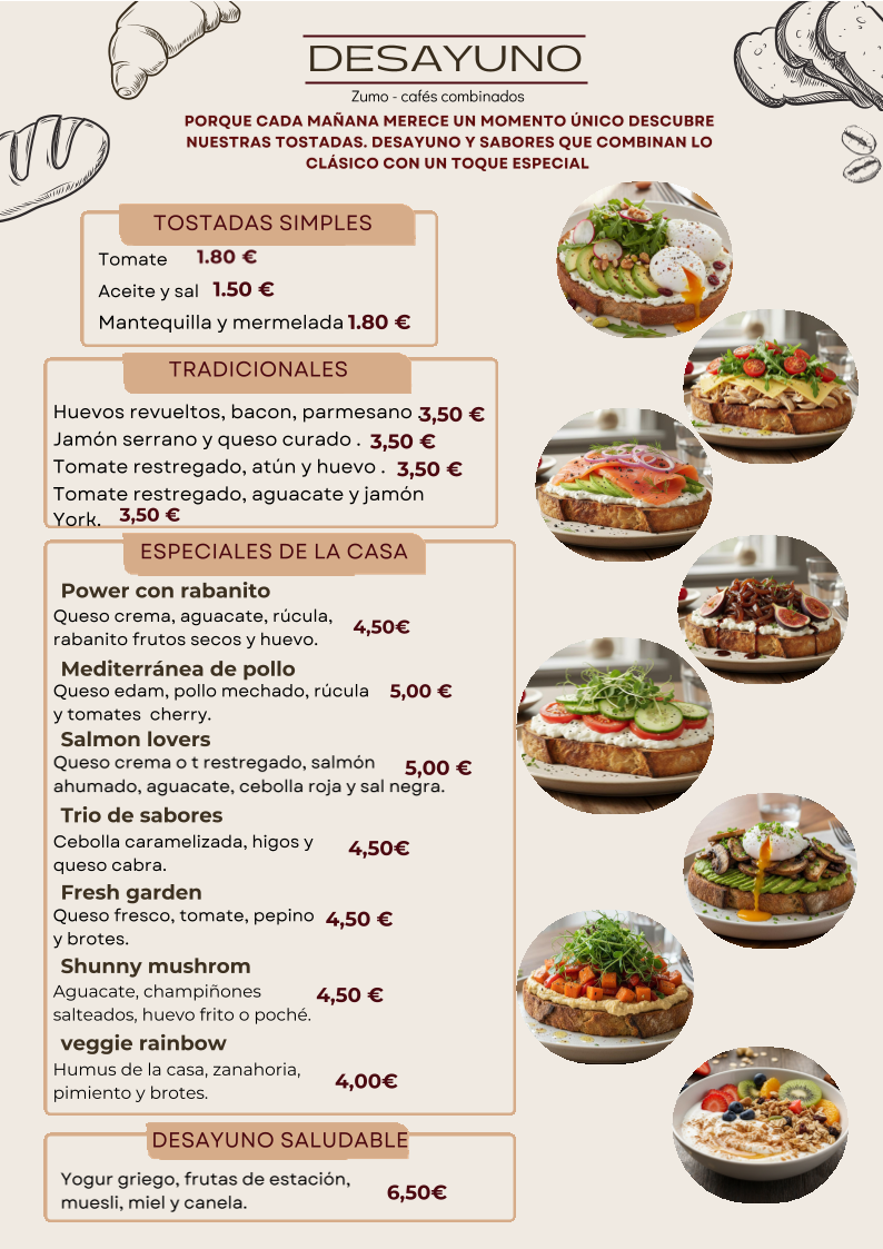 Oasis cafe Photo Menu 2