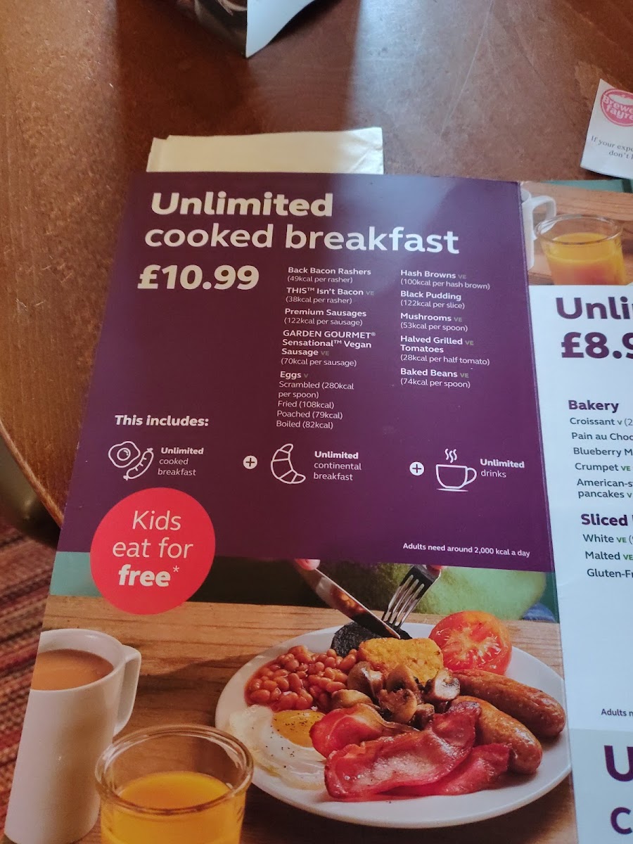 The Hampton Brewers Fayre Photo Menu 2