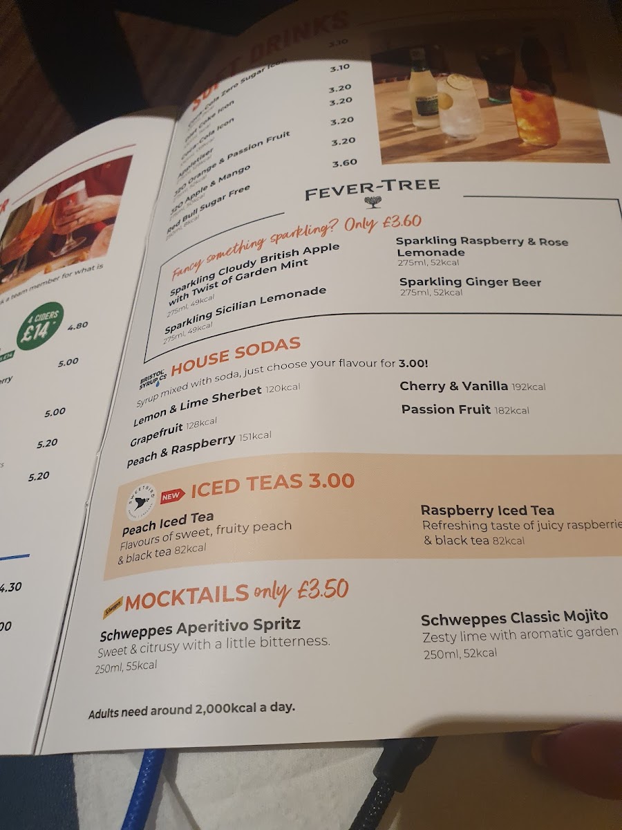 The Hampton Brewers Fayre Photo Menu 3