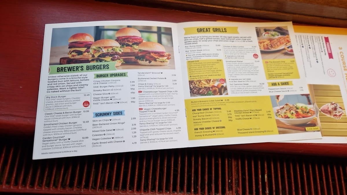 The Hampton Brewers Fayre Photo Menu 8