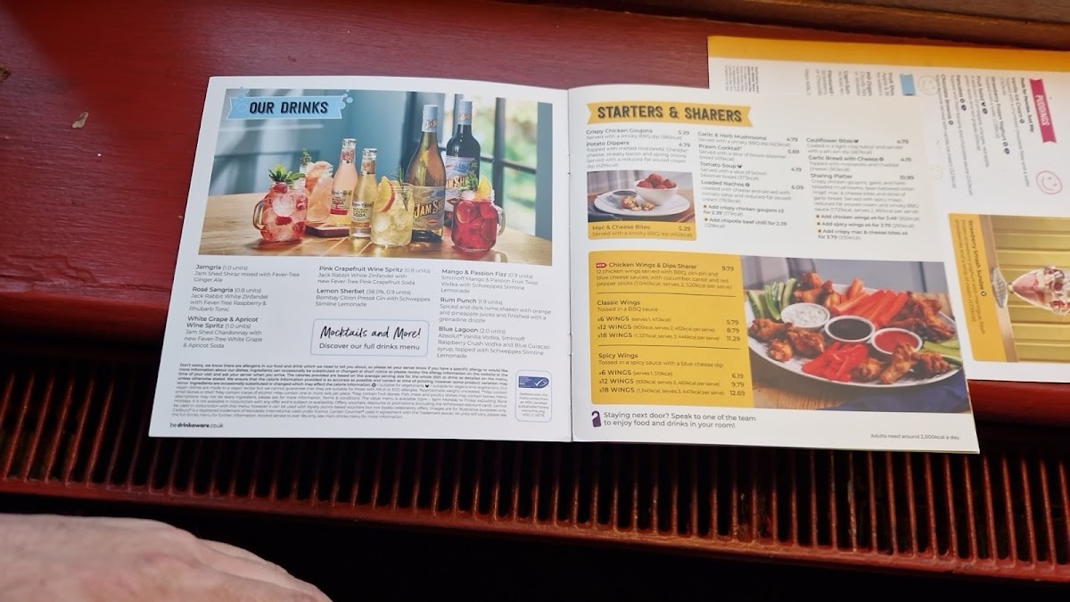 The Hampton Brewers Fayre Photo Menu 9