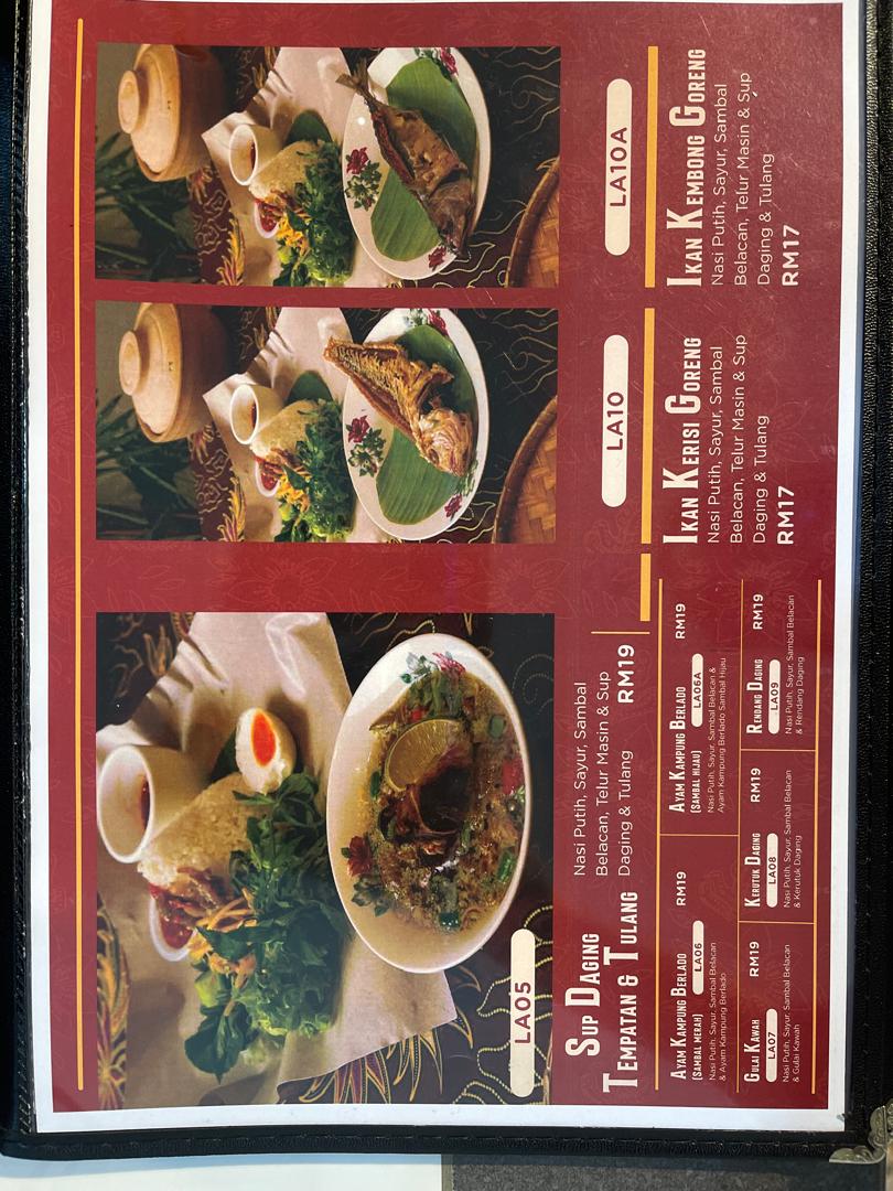 LAUK Ayam Kampung Photo Menu 3