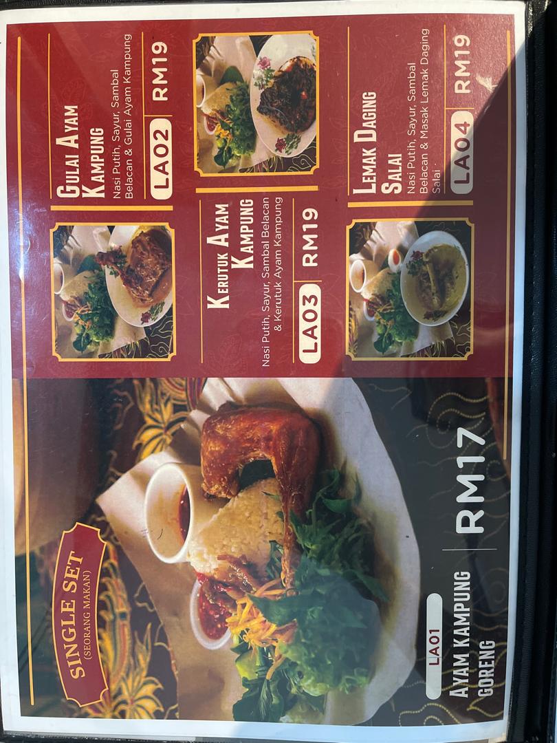 LAUK Ayam Kampung Photo Menu 5