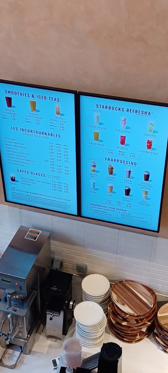 Starbucks Pau Centre-Ville Photo Menu 3
