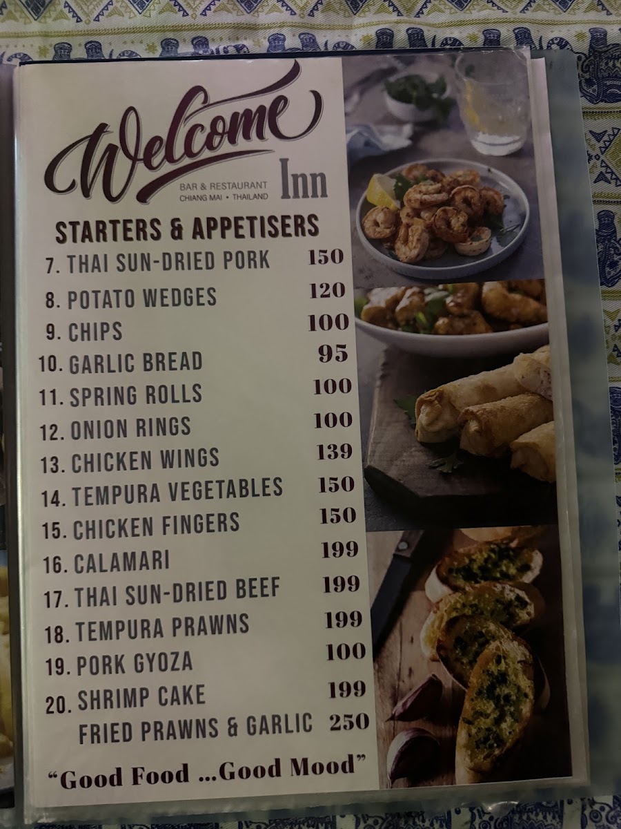 Welcome Inn Photo Menu 10