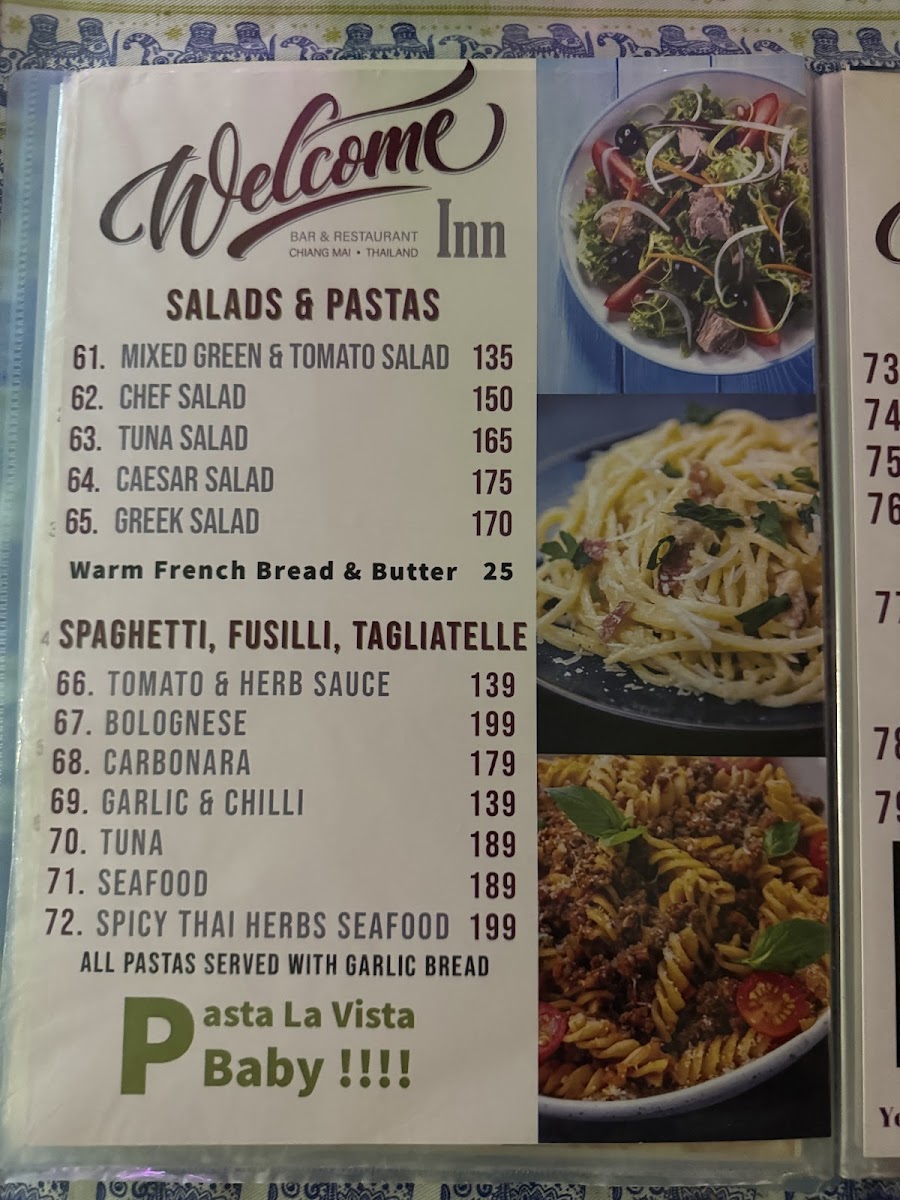 Welcome Inn Photo Menu 6