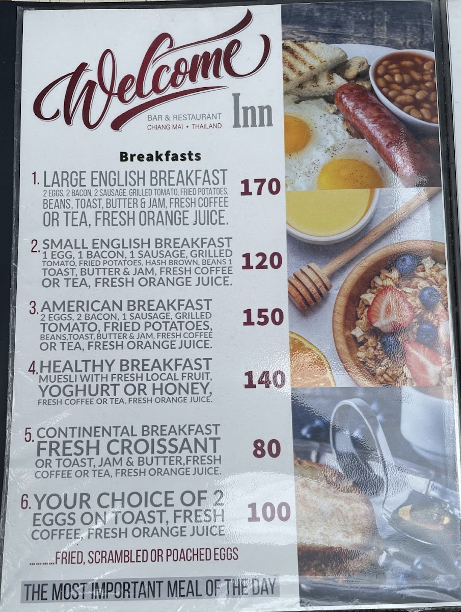Welcome Inn Photo Menu 7