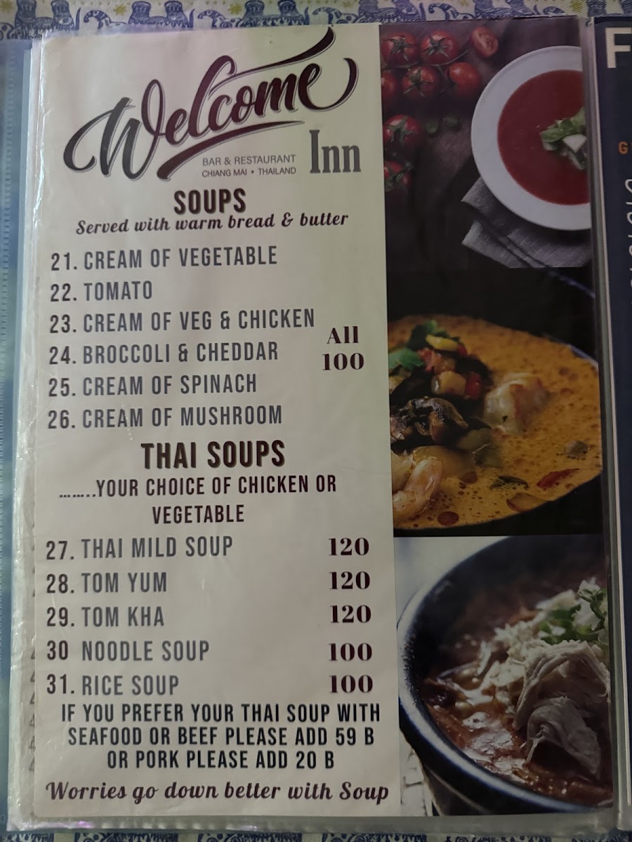 Welcome Inn Photo Menu 8