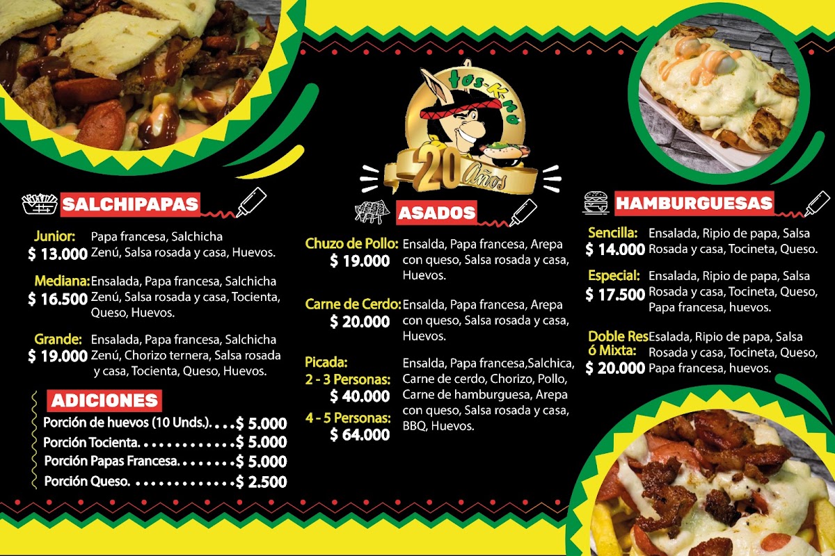 Comidas Rapidas Toskno Photo Menu 3