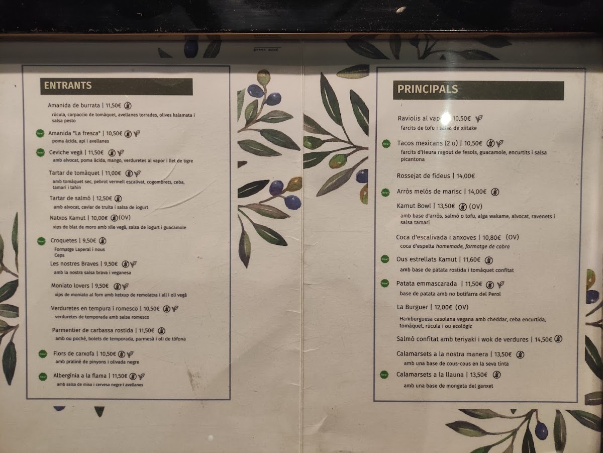 Kamut Photo Menu 4
