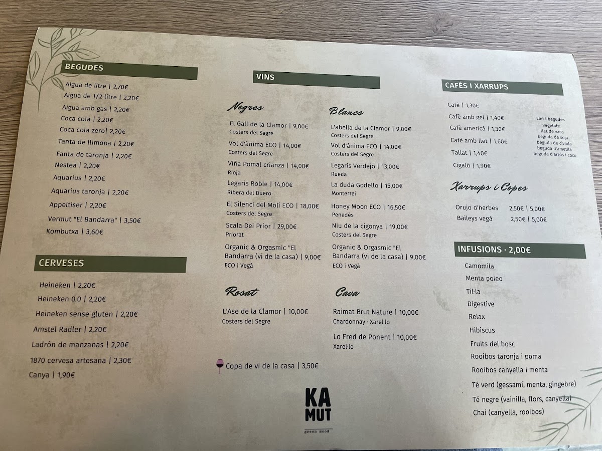 Kamut Photo Menu 6