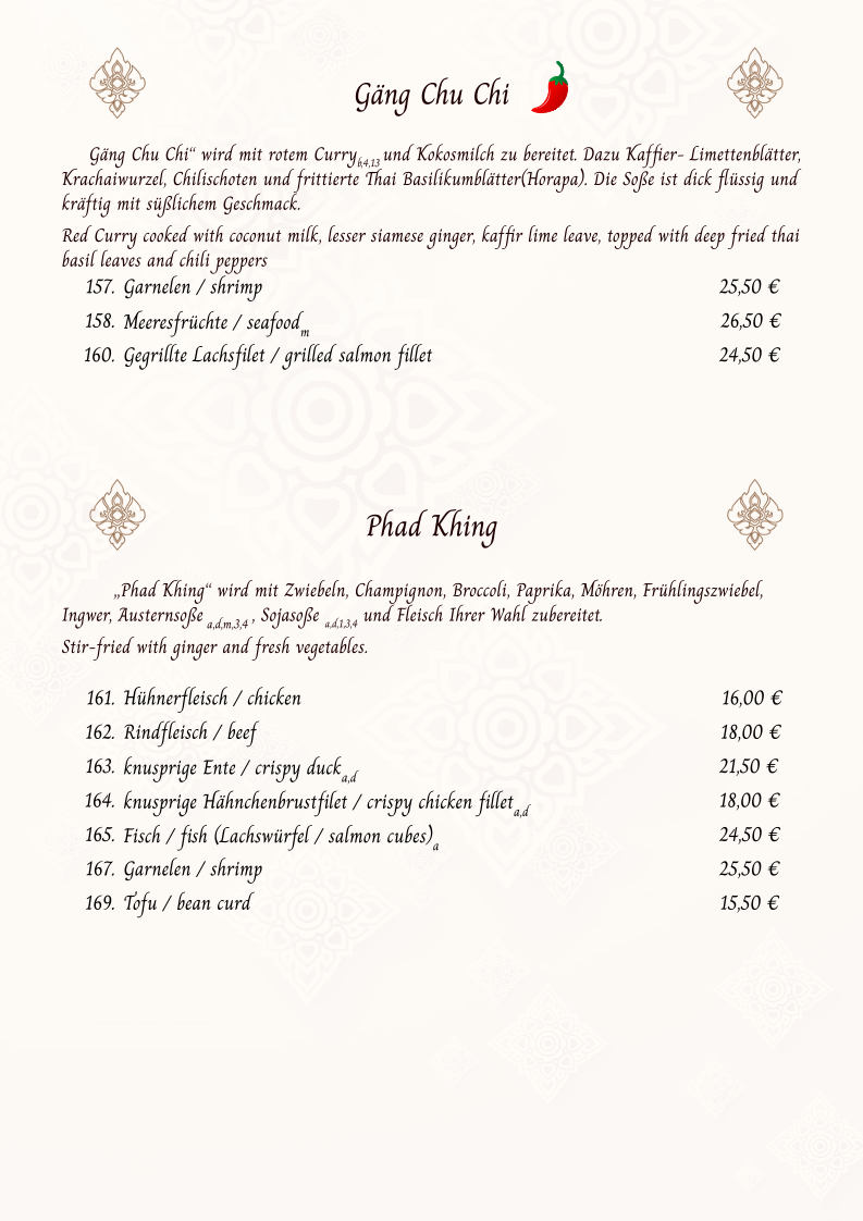 Lai Thai Restaurant Photo Menu 10