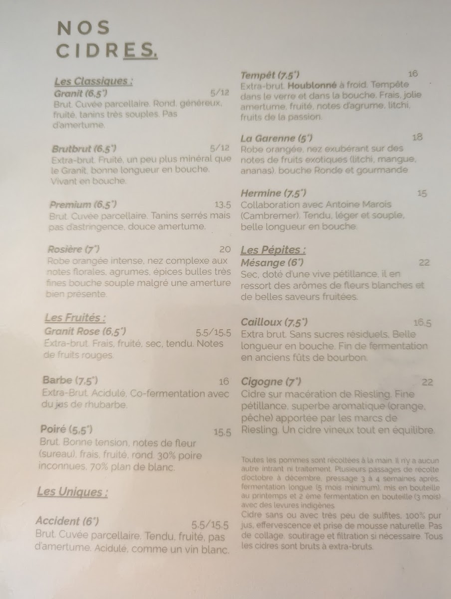 Gwinizh Du Photo Menu 5