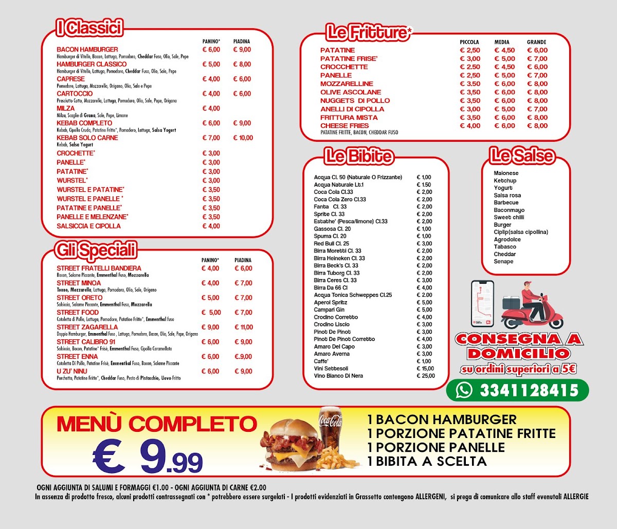 STREET FOOD Cattolica Eraclea Photo Menu 1