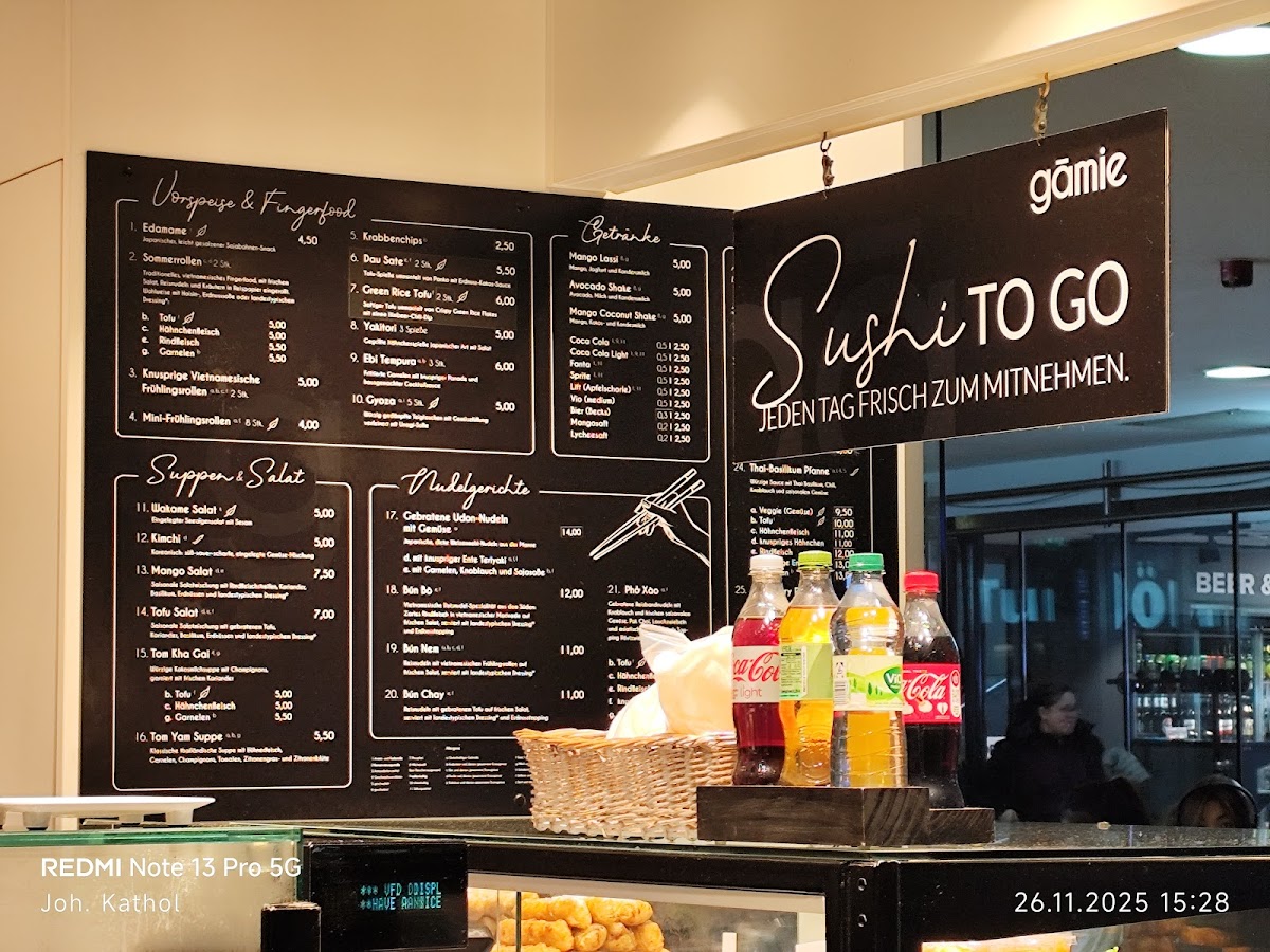 gāmie - Göttingen Photo Menu 4