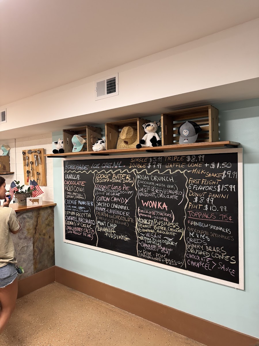 Holy Cow Creamery Photo Menu 10