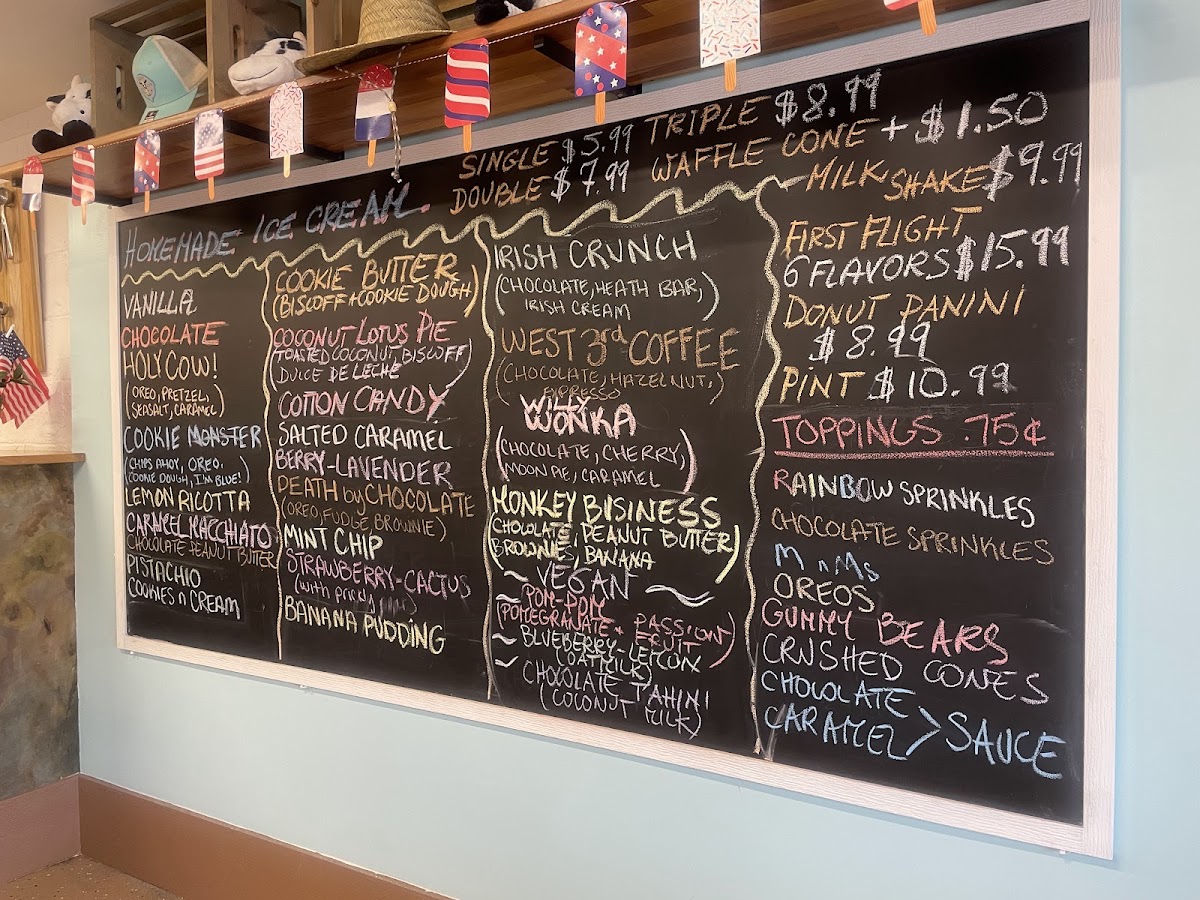 Holy Cow Creamery Photo Menu 6