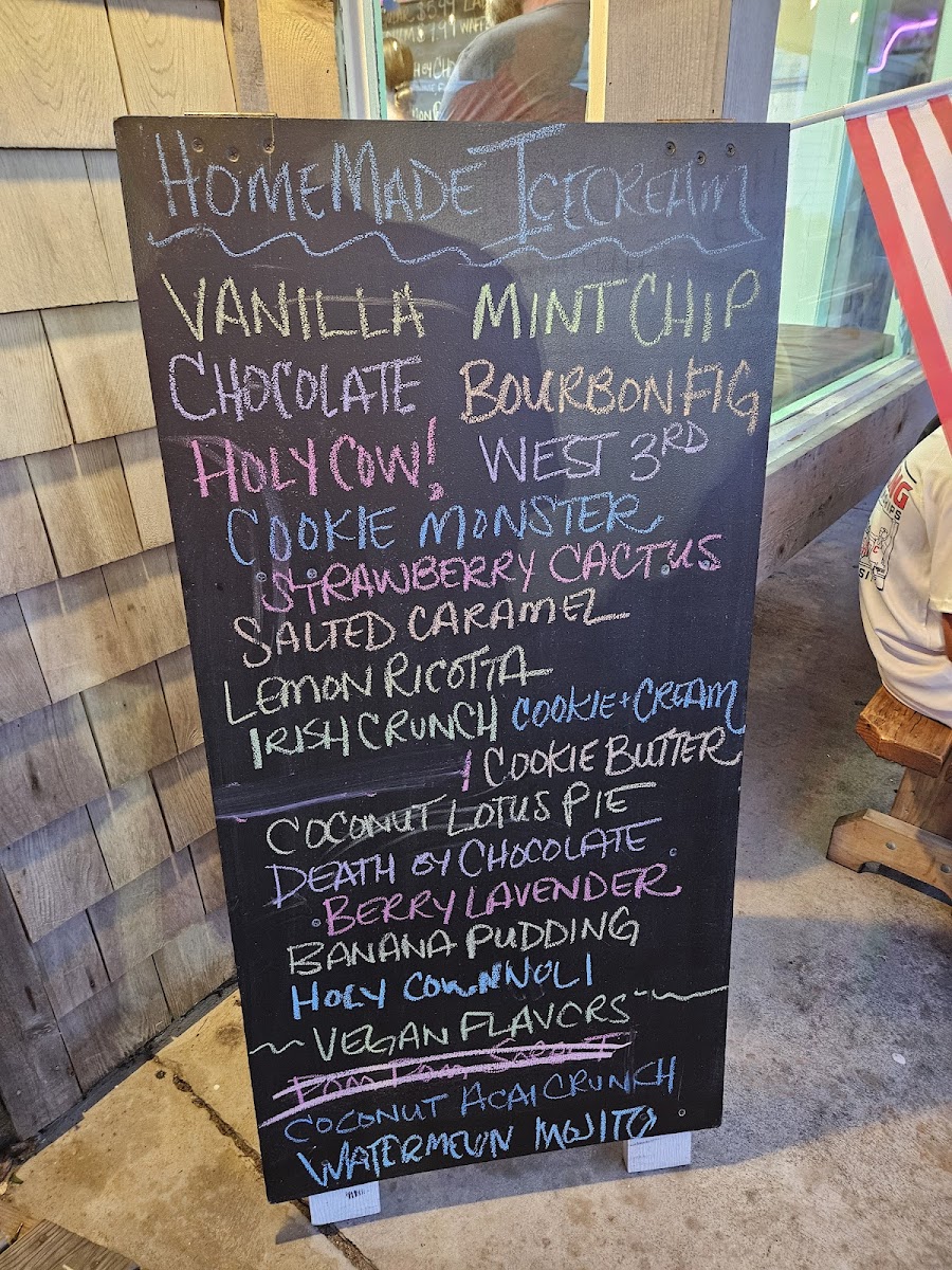 Holy Cow Creamery Photo Menu 7
