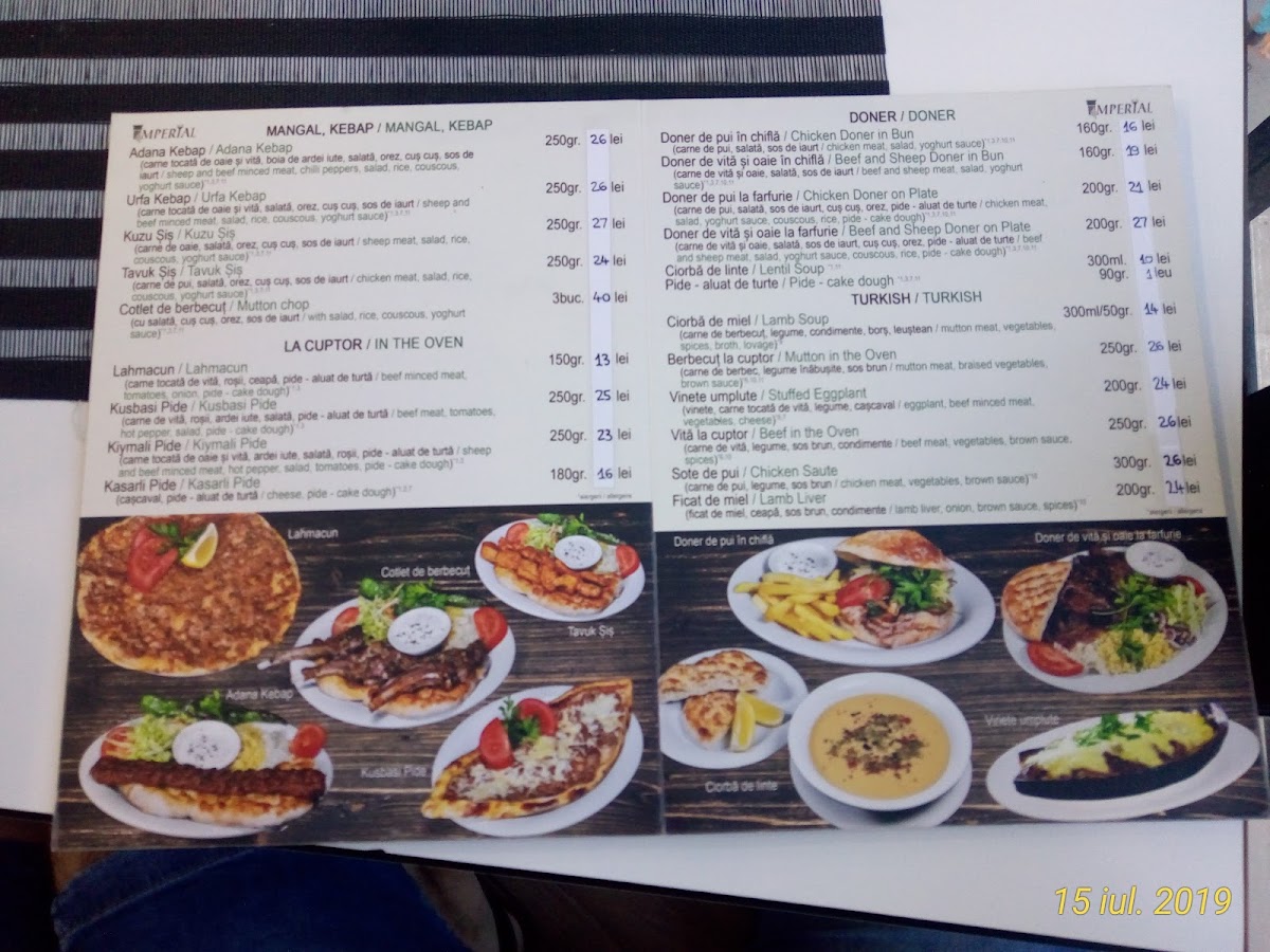 Autoservire Imperial Photo Menu 8