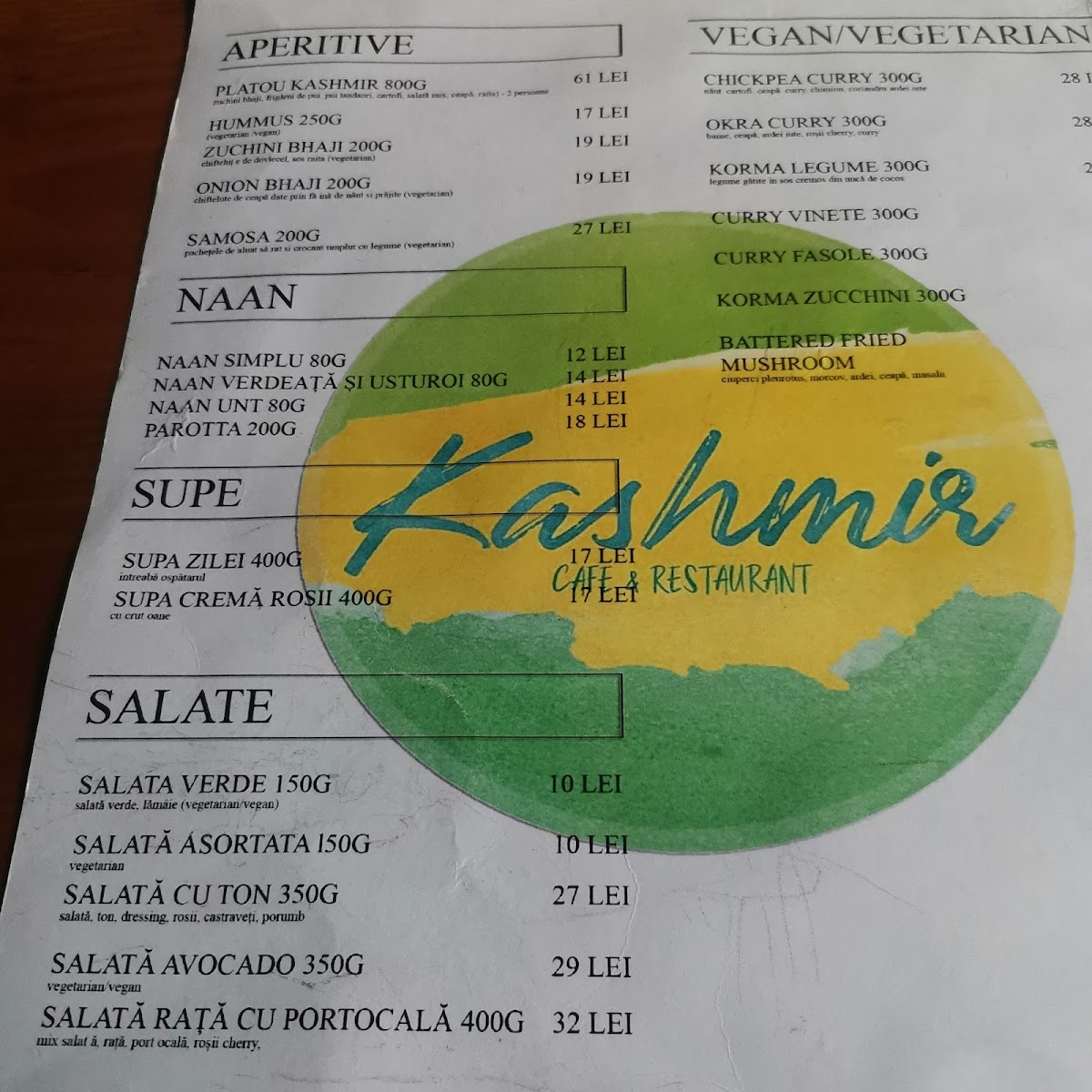 Kashmir Brasov Photo Menu 10