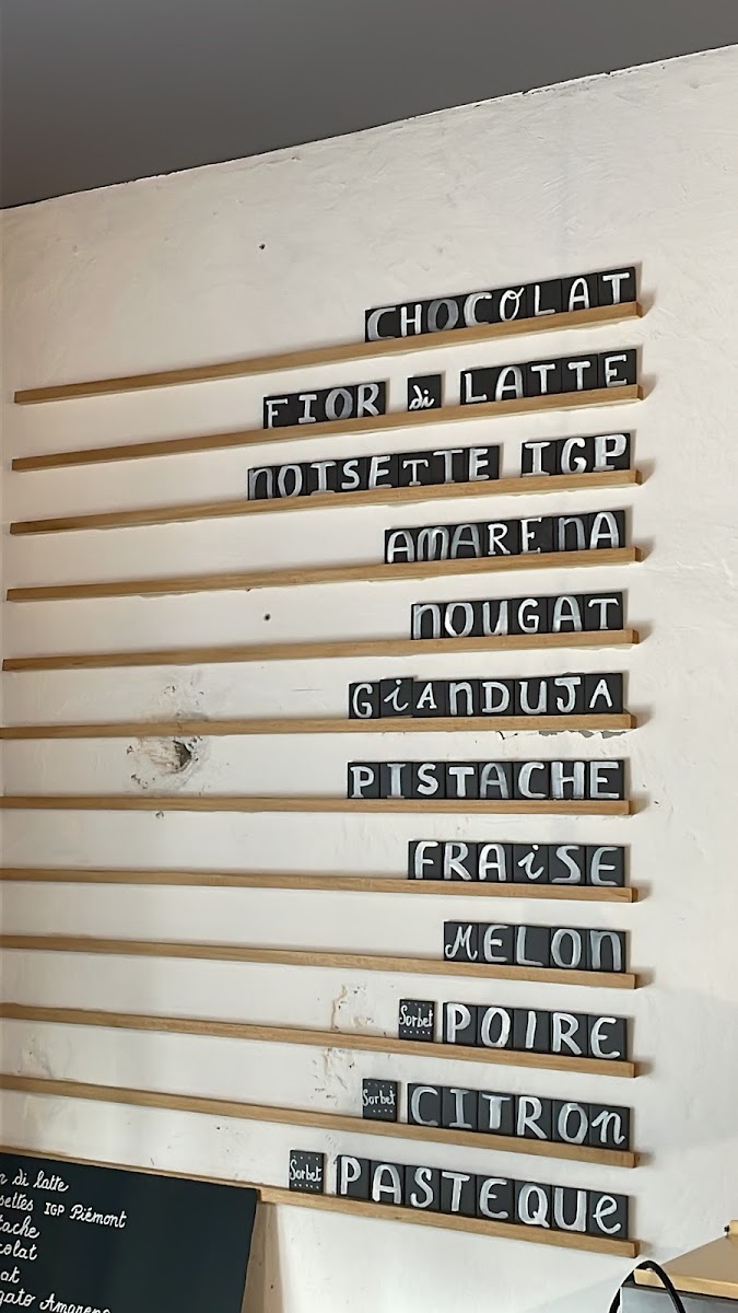 Ti amo Maria Gelato Photo Menu 3
