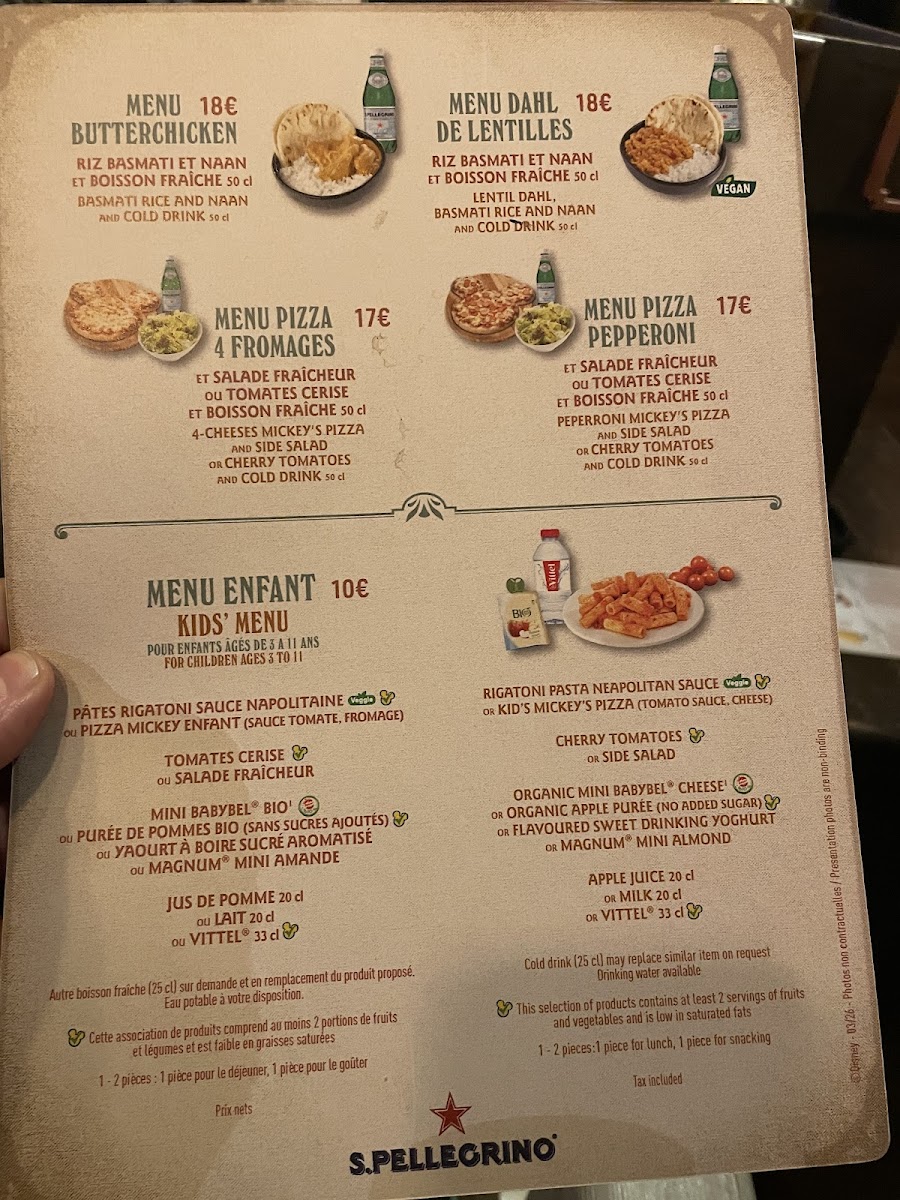 Colonel Hathi's Outpost Restaurant Photo Menu 3