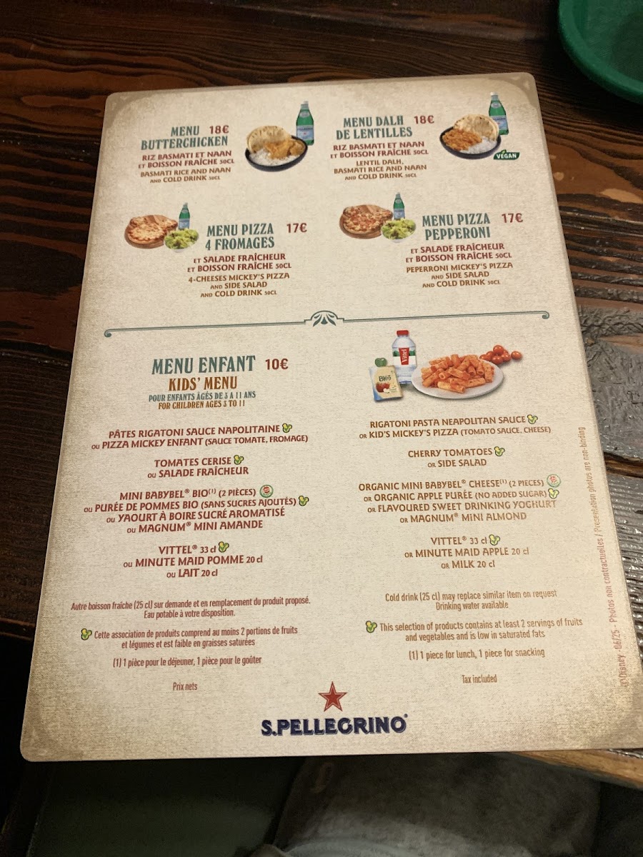 Colonel Hathi's Outpost Restaurant Photo Menu 8
