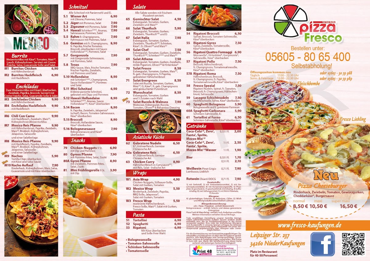 Pizza Fresco Kaufungen Photo Menu 2