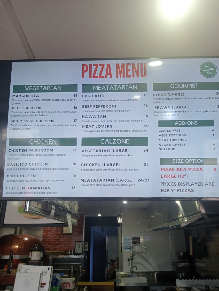 Firewood Pizza Haven Photo Menu 3