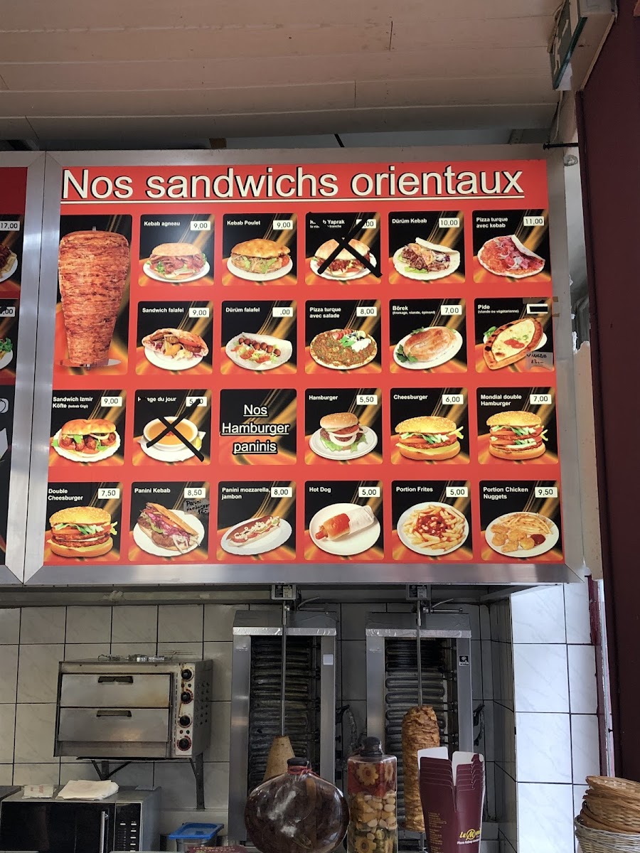 Kebab Le Mondial Photo Menu 1