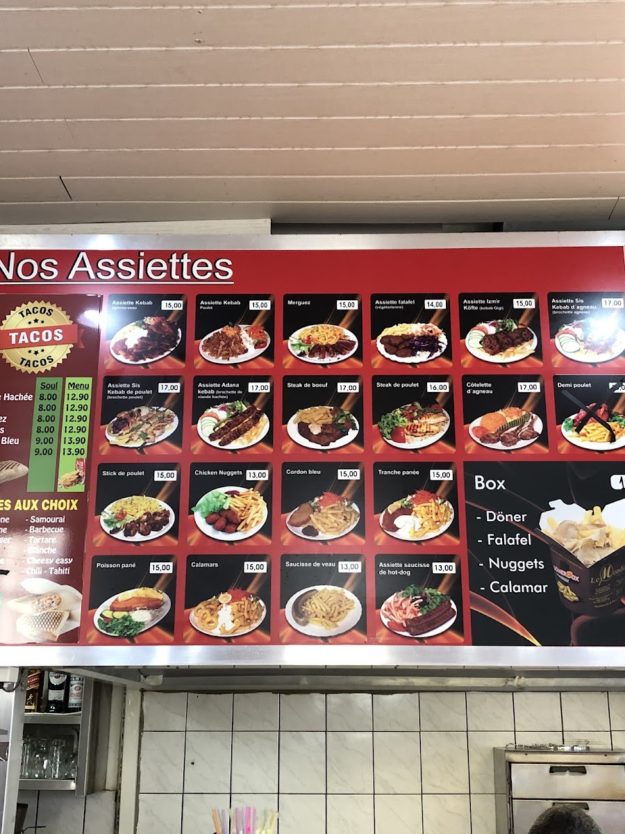 Kebab Le Mondial Photo Menu 2