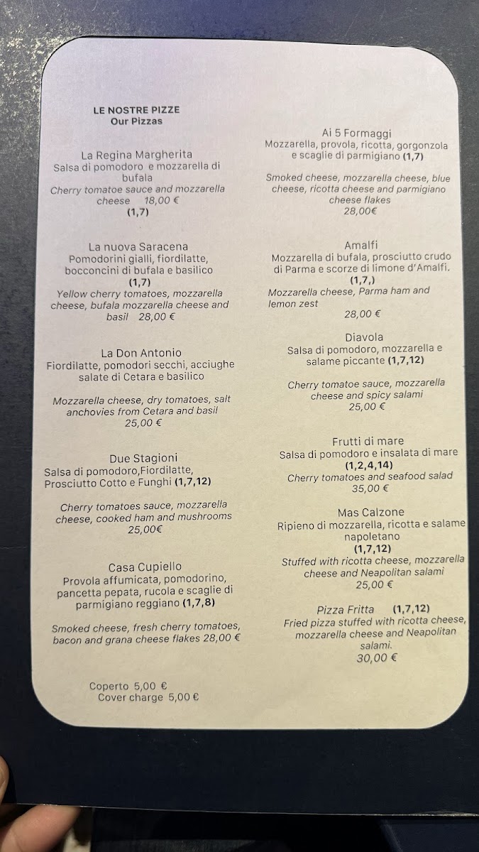 Ristorante AcquaPazza Photo Menu 2