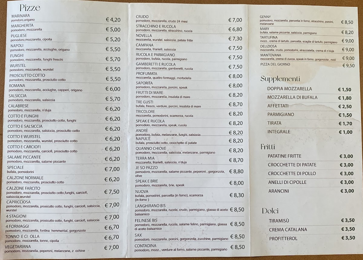 Pizza e Pizza Photo Menu 3