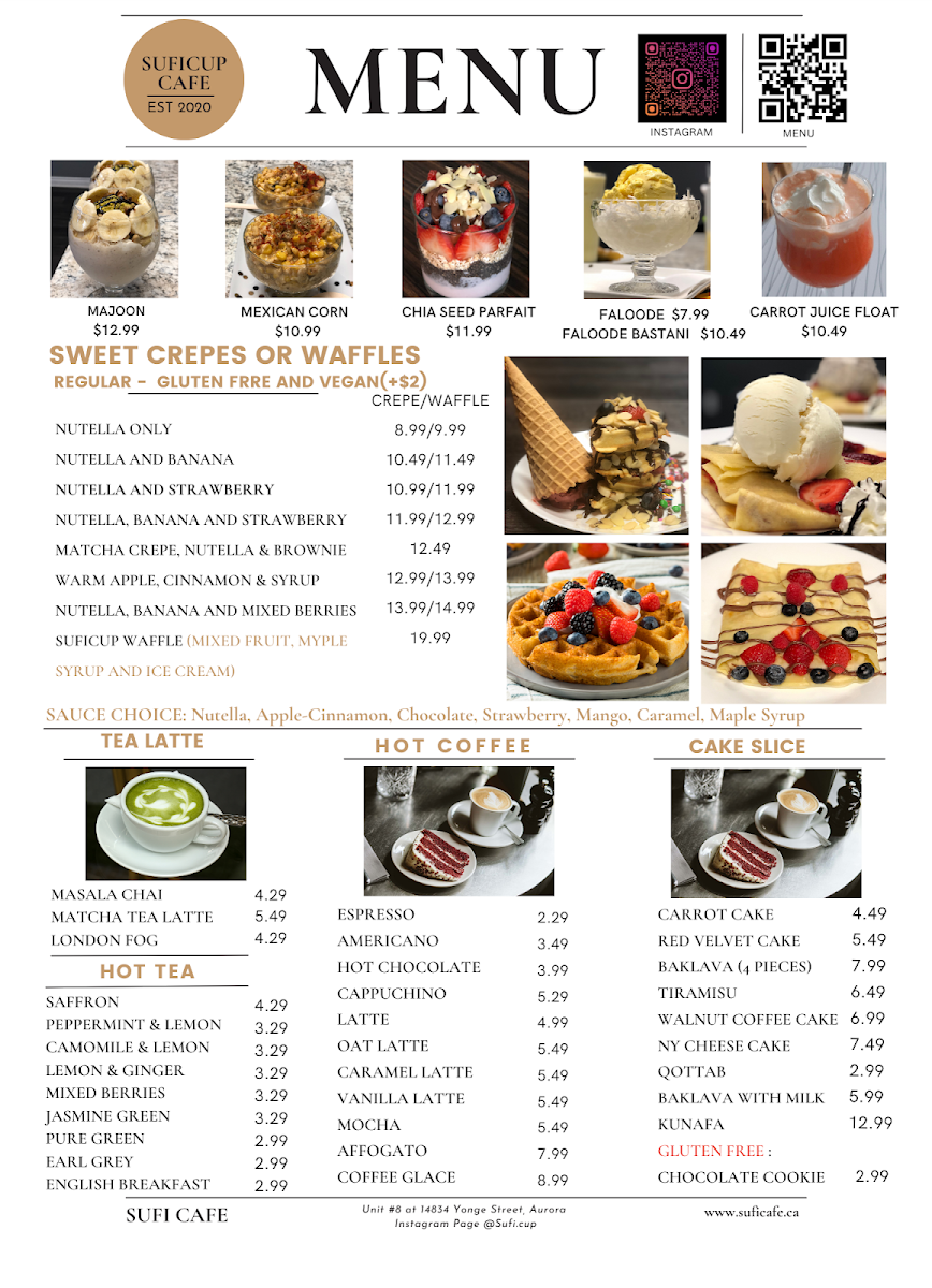 Suficup Turkish Breakfast Photo Menu 2