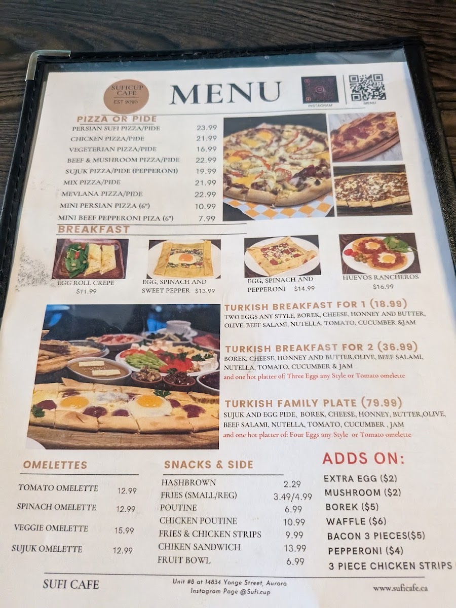 Suficup Turkish Breakfast Photo Menu 3