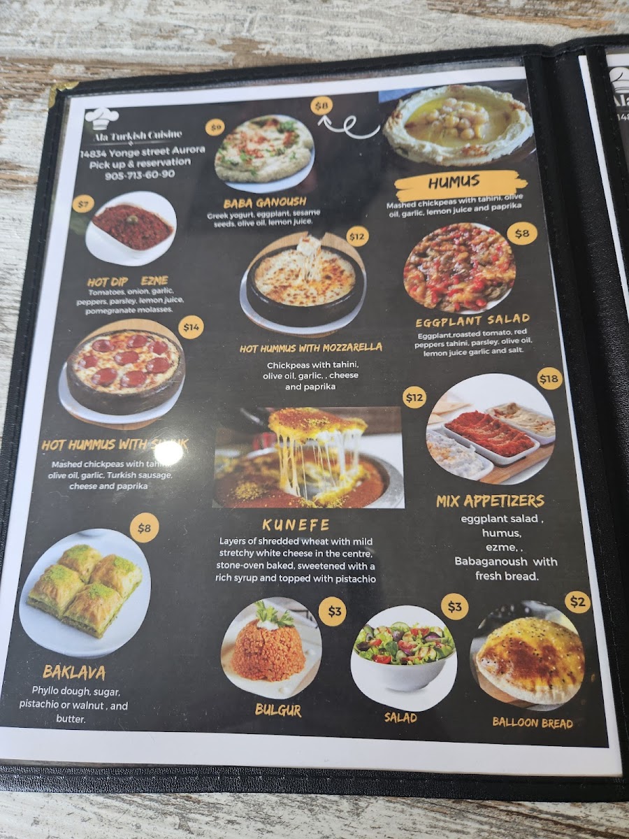 Suficup Turkish Breakfast Photo Menu 9