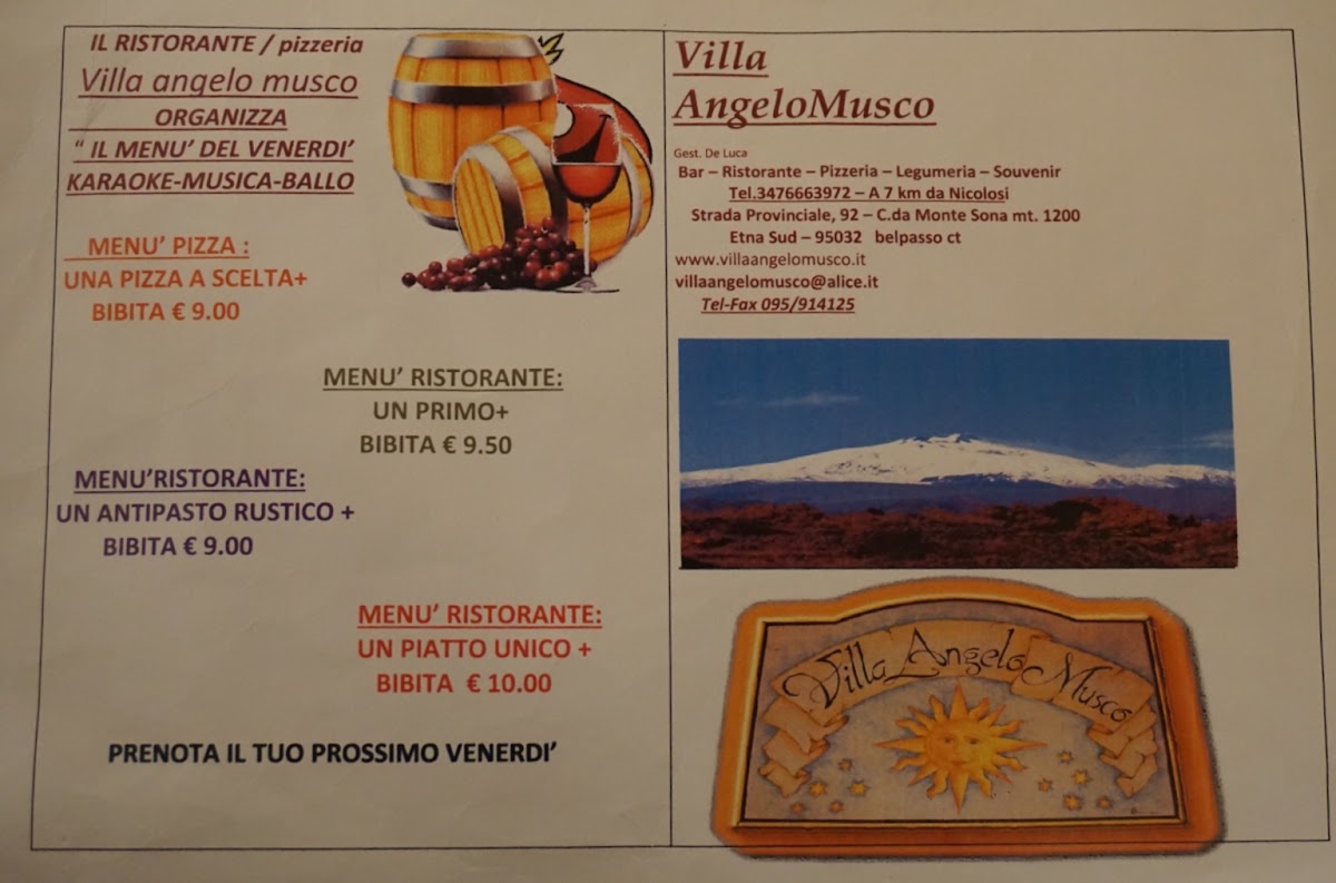 Villa Angelo Musco Photo Menu 8