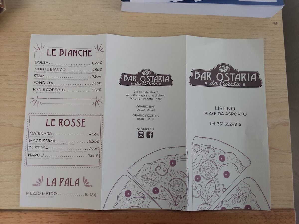 Pizzeria Osteria da Careta Photo Menu 4