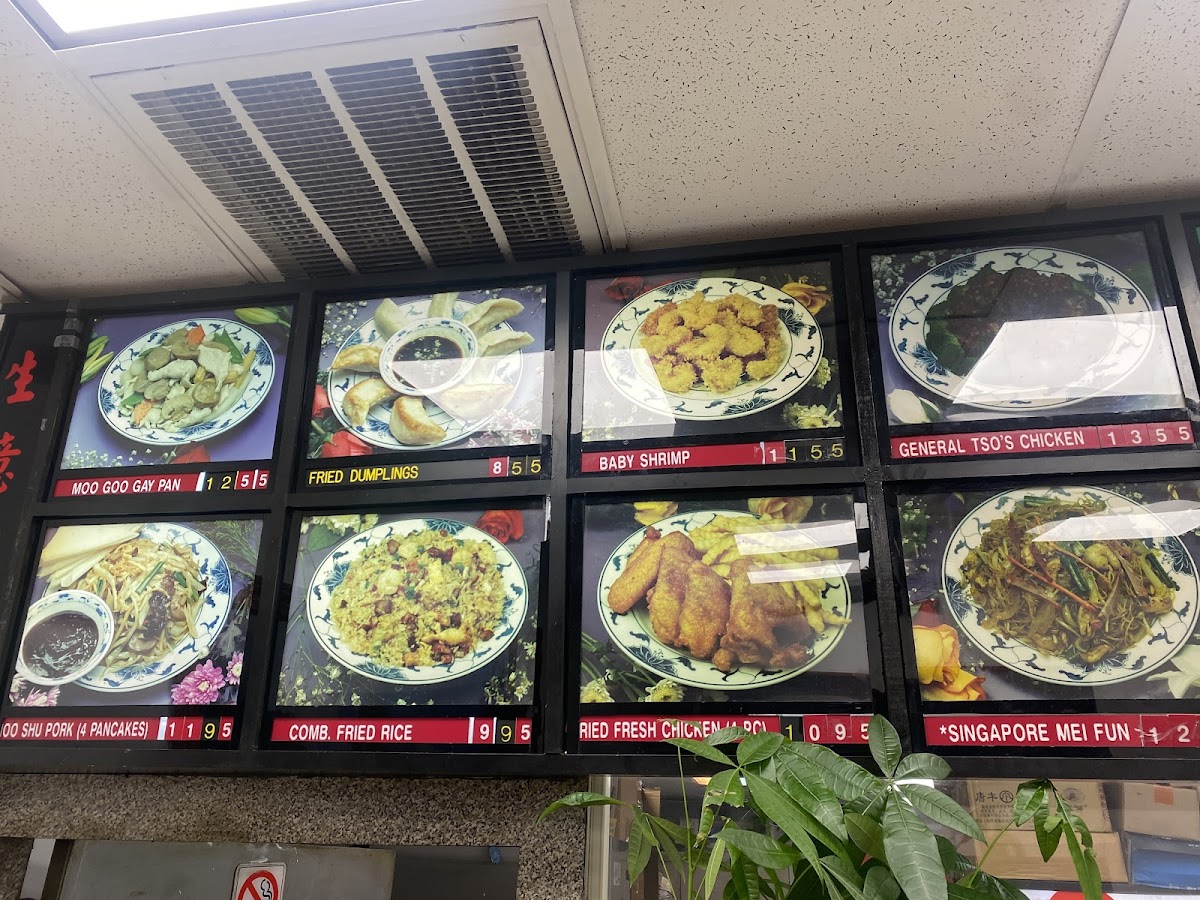 Eastern Carry Out Photo Menu 2